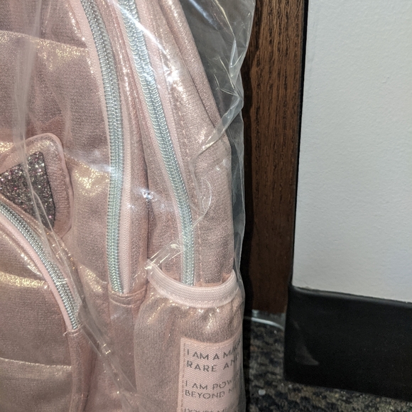 Justice new quilted backpacks S. M. A letters - Picture 7 of 7